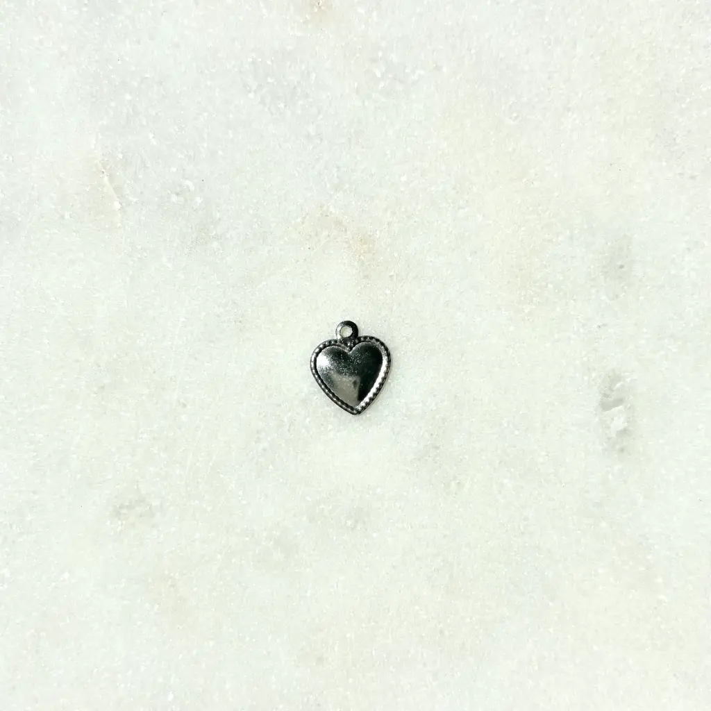 Mini cœur Argent
