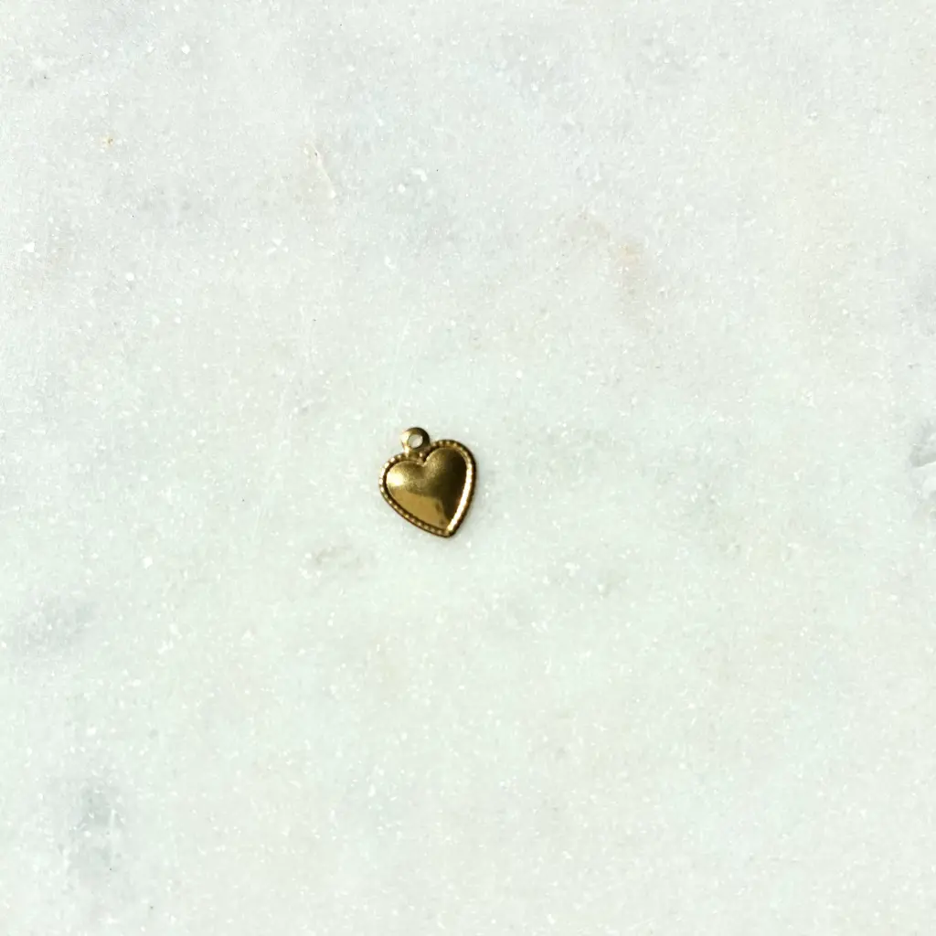 Mini cœur Or