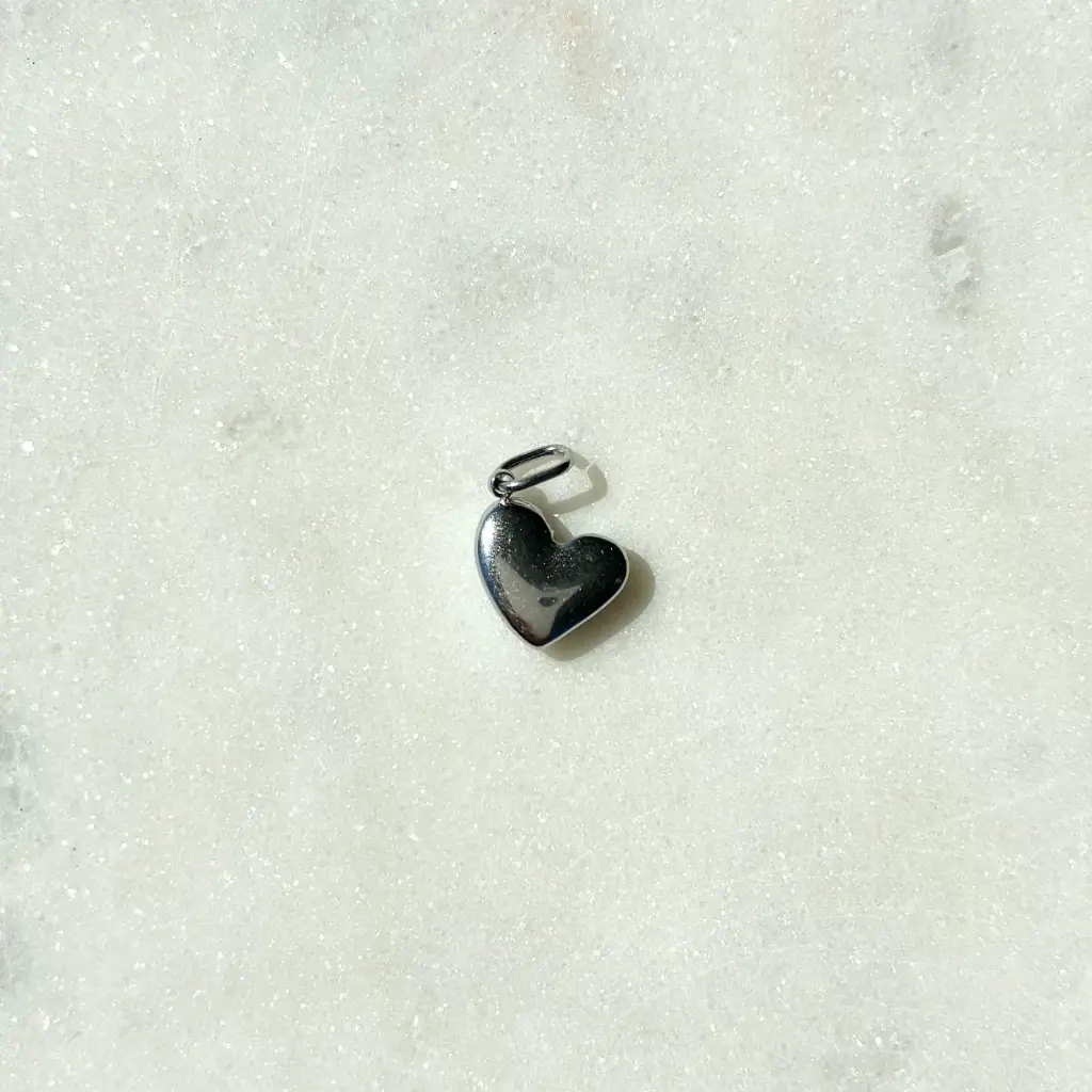 Cœur tombant Argent