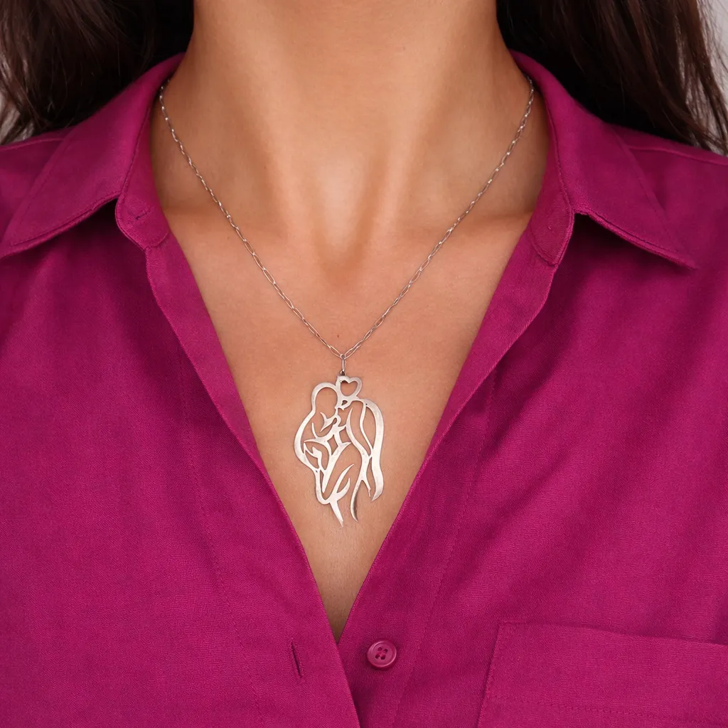 Collier Maman d'Argent
